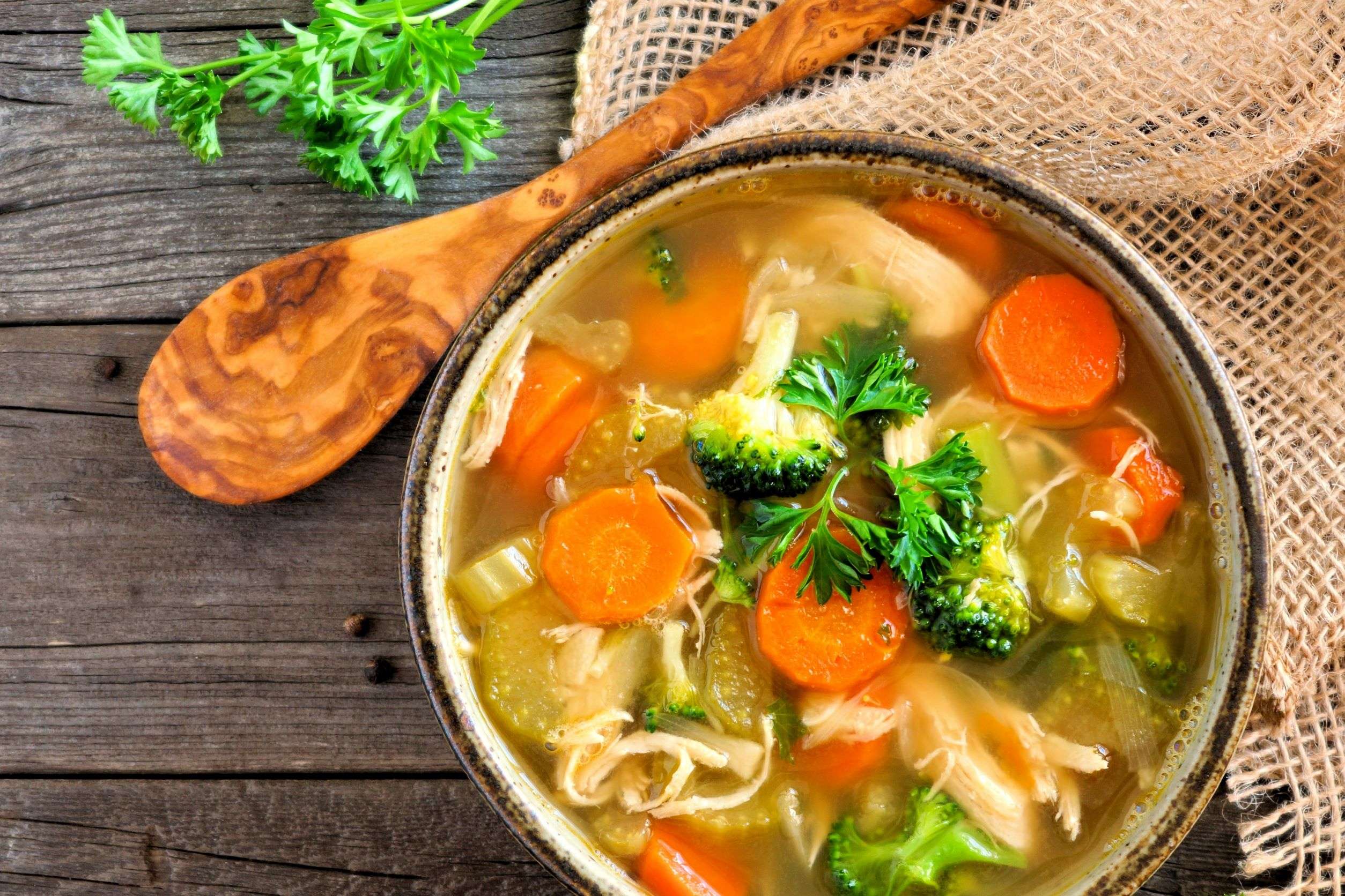 Hühnersuppe norddeutsche Küche