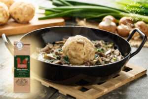 Semmelknödel Pilzragout Winter Pfeffer Pfeffermischung Speicher & Consorten