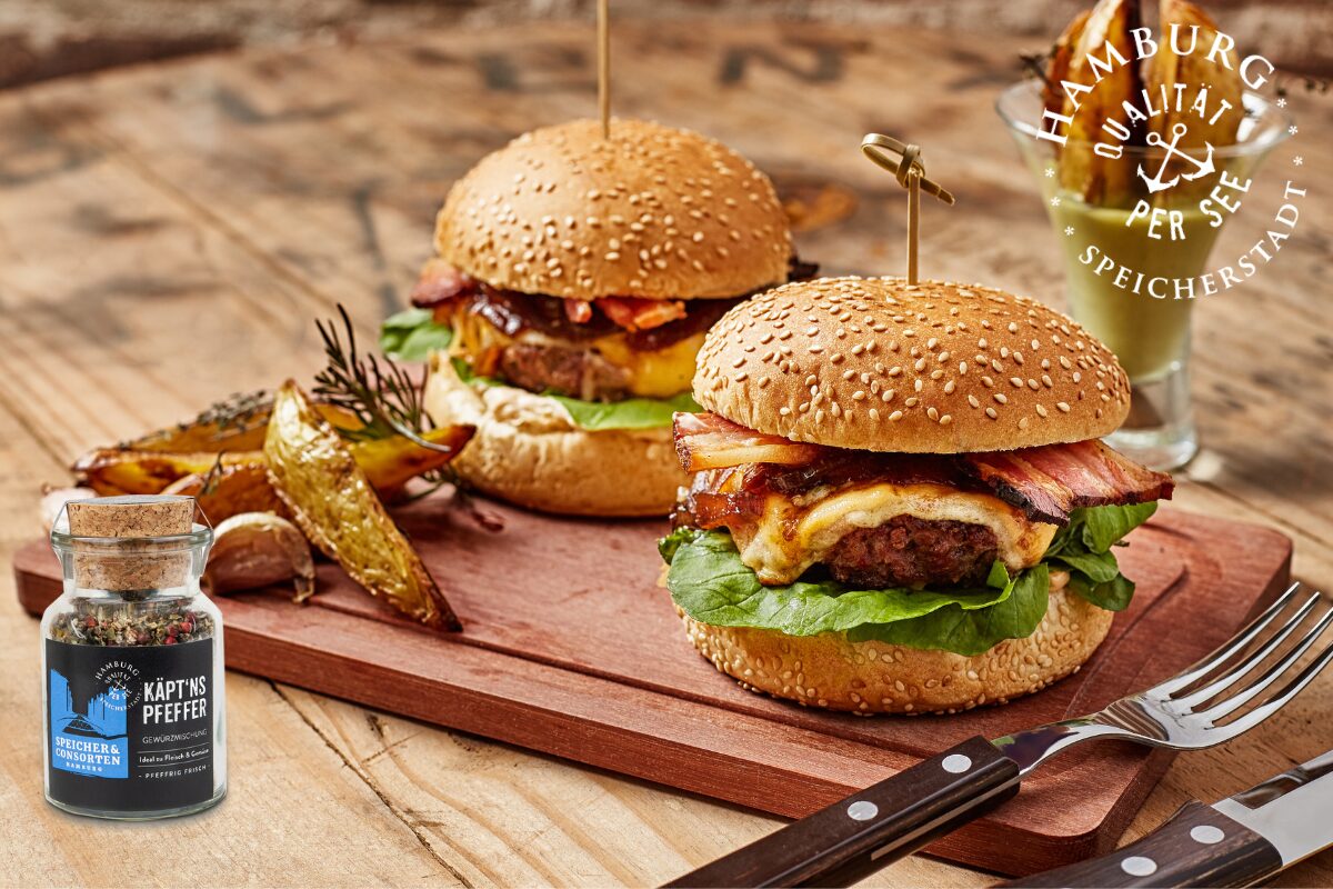 Käpt'ns Burger von Speicher & Consorten