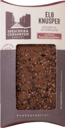 Elbknusper Schokolade von Speicher & Consorten